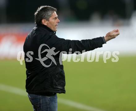 Fussball. tipp3-Bundesliga powered by T-Mobile. RZ Pellets WAC gegen SC Wiener Neustadt. Trainer Dietmar Kuehbauer (WAC). Wolfsberg, am 29.3.2014.
Foto: Kuess

---
pressefotos, pressefotografie, kuess, qs, qspictures, sport, bild, bilder, bilddatenbank