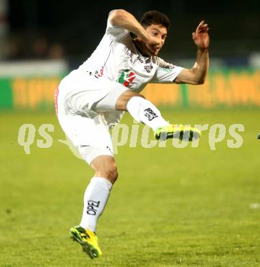 Fussball. tipp3-Bundesliga powered by T-Mobile. RZ Pellets WAC gegen SC Wiener Neustadt. Roland Putsche (WAC). Wolfsberg, am 29.3.2014.
Foto: Kuess

---
pressefotos, pressefotografie, kuess, qs, qspictures, sport, bild, bilder, bilddatenbank