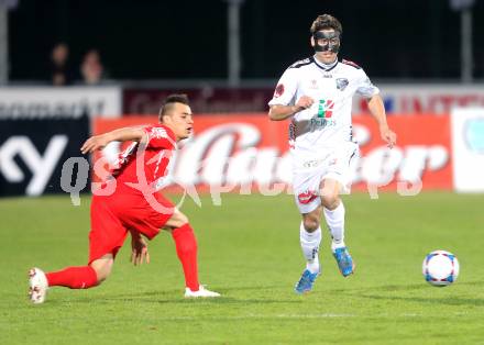 Fussball. tipp3-Bundesliga powered by T-Mobile. RZ Pellets WAC gegen SC Wiener Neustadt. Joachim Standfest (WAC), Kristijan Dobras (Wiener Neustadt). Wolfsberg, am 29.3.2014.
Foto: Kuess

---
pressefotos, pressefotografie, kuess, qs, qspictures, sport, bild, bilder, bilddatenbank