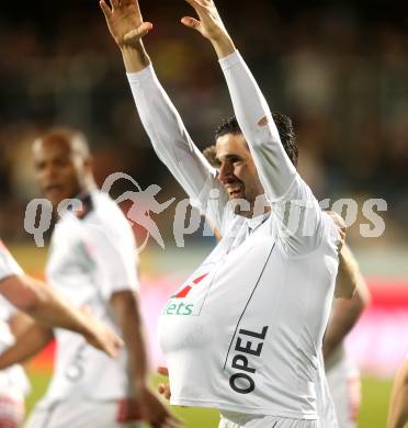 Fussball. tipp3-Bundesliga powered by T-Mobile. RZ Pellets WAC gegen SC Wiener Neustadt. Torjubel Ynclan Pajares Jacobo Maria (WAC). Wolfsberg, am 29.3.2014.
Foto: Kuess

---
pressefotos, pressefotografie, kuess, qs, qspictures, sport, bild, bilder, bilddatenbank