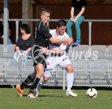 Fussball Regionalliga. SAK gegen WAC Amateure. Darjan Aleksic, (SAK),  Marcel Otti  (WAC). Welzenegg,, am 29.3.2014.
Foto: Kuess
---
pressefotos, pressefotografie, kuess, qs, qspictures, sport, bild, bilder, bilddatenbank