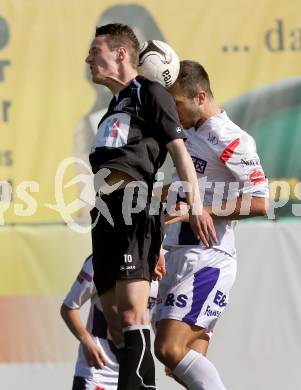 Fussball Regionalliga. SAK gegen WAC Amateure. Murat Veliu,  (SAK),  Patrick Pfennich (WAC). Welzenegg,, am 29.3.2014.
Foto: Kuess
---
pressefotos, pressefotografie, kuess, qs, qspictures, sport, bild, bilder, bilddatenbank