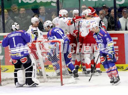 EBEL. Eishockey Bundesliga. EC VSV gegen HCB Suedtirol. Torjubel  (Bozen). Villach, am 30.3.2014.
Foto: Kuess 


---
pressefotos, pressefotografie, kuess, qs, qspictures, sport, bild, bilder, bilddatenbank