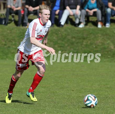 Fussball Unterliga Ost. Ludmannsdorf gegen St. Michael/Bleiburg. Martin Klemenjak (Ludmannsdorf). Ludmannsdorf, am 30.3.2014.
Foto: Kuess
---
pressefotos, pressefotografie, kuess, qs, qspictures, sport, bild, bilder, bilddatenbank