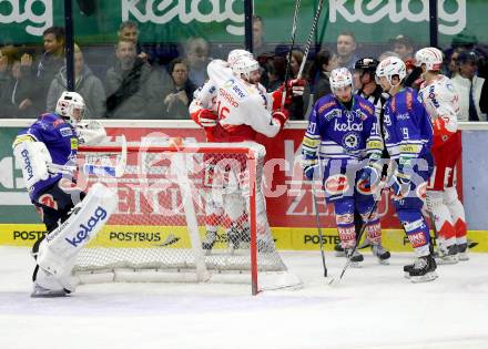 EBEL. Eishockey Bundesliga. EC VSV gegen HCB Suedtirol. Torjubel  (Bozen). Villach, am 30.3.2014.
Foto: Kuess 


---
pressefotos, pressefotografie, kuess, qs, qspictures, sport, bild, bilder, bilddatenbank