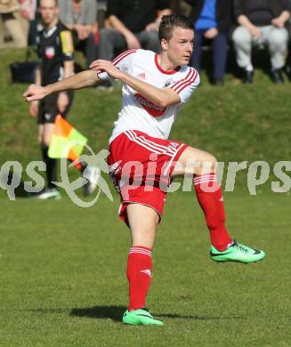 Fussball Unterliga Ost. Ludmannsdorf gegen St. Michael/Bleiburg. Patrick Quantschnig (Ludmannsdorf). Ludmannsdorf, am 30.3.2014.
Foto: Kuess
---
pressefotos, pressefotografie, kuess, qs, qspictures, sport, bild, bilder, bilddatenbank