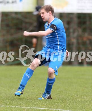 Fussball Unterliga Ost. DSG Sele Zell gegen KAC. Martin Kelih (Zell). Zell Pfarre, am 6.4.2014.
Foto: Kuess
---
pressefotos, pressefotografie, kuess, qs, qspictures, sport, bild, bilder, bilddatenbank