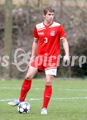 Fussball Unterliga Ost. DSG Sele Zell gegen KAC.  Martin Auer (KAC). Zell Pfarre, am 6.4.2014.
Foto: Kuess
---
pressefotos, pressefotografie, kuess, qs, qspictures, sport, bild, bilder, bilddatenbank