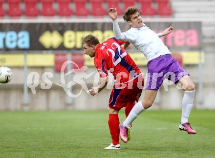 Fussball Regionalliga. SK Austria Klagenfurt gegen SAK. Damir Grgic, (Austria Klagenfurt), Darijo Biscan (SAK). Klagenfurt, 11.4.2014.
Foto: Kuess
---
pressefotos, pressefotografie, kuess, qs, qspictures, sport, bild, bilder, bilddatenbank