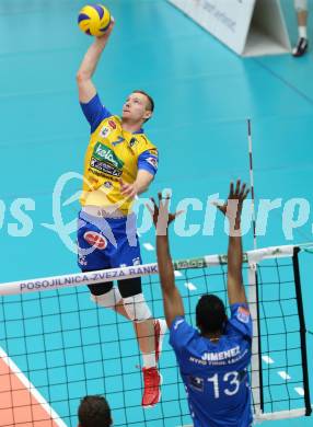 Volleyball Bundesliga. AVL Finalspiel. SK Aich/Dob gegen Hypo Tirol. Stanislaw Wawrzynczyk (Aich). Bleiburg, 12.4.2014.
Foto: Kuess
---
pressefotos, pressefotografie, kuess, qs, qspictures, sport, bild, bilder, bilddatenbank