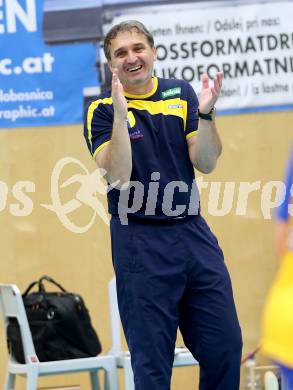 Volleyball Bundesliga. AVL Finalspiel. SK Aich/Dob gegen Hypo Tirol. Trainer Leonard Baric (Aich). Bleiburg, 12.4.2014.
Foto: Kuess
---
pressefotos, pressefotografie, kuess, qs, qspictures, sport, bild, bilder, bilddatenbank