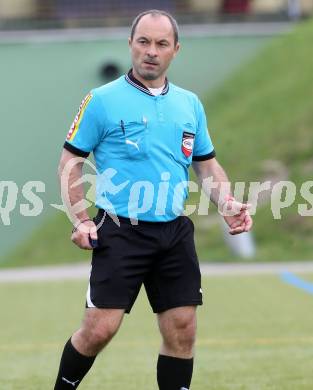 Fussball Unterliga Ost. Poggersdorf gegen St. Stefan/Lav.  Schiedsrichter Thomas Christian Schmautz, Poggersdorf, am 13.4.2014.
Foto: Kuess
---
pressefotos, pressefotografie, kuess, qs, qspictures, sport, bild, bilder, bilddatenbank