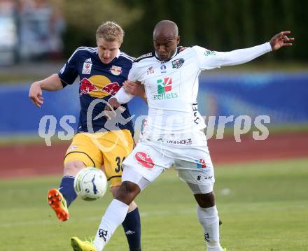 Fussball OEFB Cup. RZ Pellets WAC gegen FC Red Bull Salzburg. De Oliveira Silvio Carlos,  (WAC), Martin Hinteregger (Salzburg). Wolfsberg, am 16.4.2014.
Foto: Kuess

---
pressefotos, pressefotografie, kuess, qs, qspictures, sport, bild, bilder, bilddatenbank