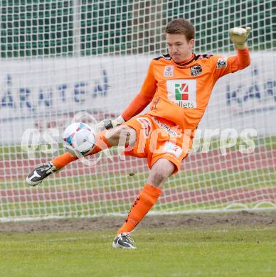 Fussball Regionalliga. RZ Pellets WAC gegen Pasching. Max Friesacher (WAC). Wolfsberg, am 20.4.2014.
Foto: Kuess
---
pressefotos, pressefotografie, kuess, qs, qspictures, sport, bild, bilder, bilddatenbank