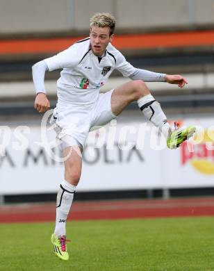 Fussball Regionalliga. RZ Pellets WAC gegen Pasching. Kevin Vaschauner (WAC). Wolfsberg, am 20.4.2014.
Foto: Kuess
---
pressefotos, pressefotografie, kuess, qs, qspictures, sport, bild, bilder, bilddatenbank