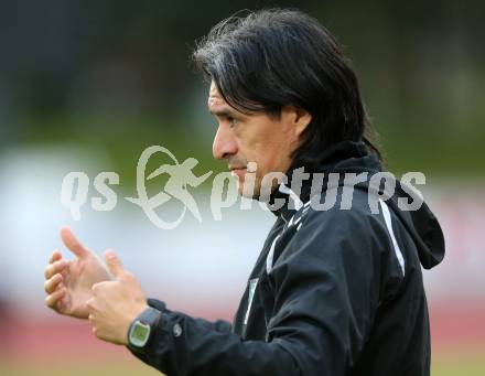 Fussball Regionalliga. RZ Pellets WAC gegen Pasching. Trainer Carlos Chaile (WAC). Wolfsberg, am 20.4.2014.
Foto: Kuess
---
pressefotos, pressefotografie, kuess, qs, qspictures, sport, bild, bilder, bilddatenbank