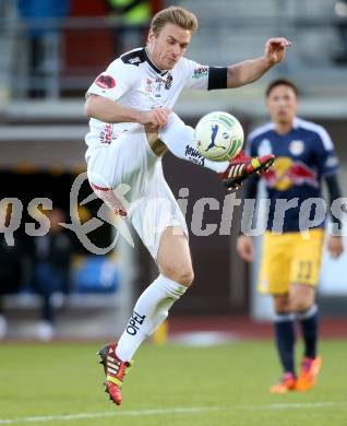 Fussball OEFB Cup. RZ Pellets WAC gegen FC Red Bull Salzburg.  Michael Sollbauer (WAC). Wolfsberg, am 16.4.2014.
Foto: Kuess

---
pressefotos, pressefotografie, kuess, qs, qspictures, sport, bild, bilder, bilddatenbank