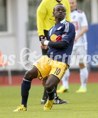 Fussball OEFB Cup. RZ Pellets WAC gegen FC Red Bull Salzburg. Sadio Mane (Salzburg). Wolfsberg, am 16.4.2014.
Foto: Kuess

---
pressefotos, pressefotografie, kuess, qs, qspictures, sport, bild, bilder, bilddatenbank