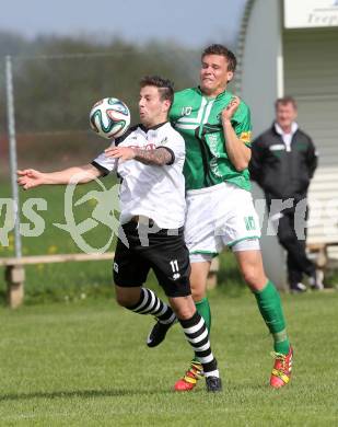 Fussball. Unterliga Ost. Kuehnsdorf gegen St. Stefan. Thomas Wotolen (Kuehnsdorf), Christoph Eneo (St. Stefan). Kuehnsdorf, 26. 4.2014.
Foto: Kuess
---
pressefotos, pressefotografie, kuess, qs, qspictures, sport, bild, bilder, bilddatenbank