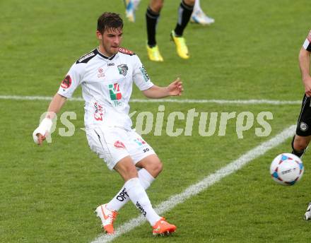 Fussball BUndesliga. RZ Pellets WAC gegen SK Puntigamer Sturm Graz.  Stefan Schwendinger (WAC). Wolfsberg, am 27.4.2014.
Foto: Kuess
---
pressefotos, pressefotografie, kuess, qs, qspictures, sport, bild, bilder, bilddatenbank