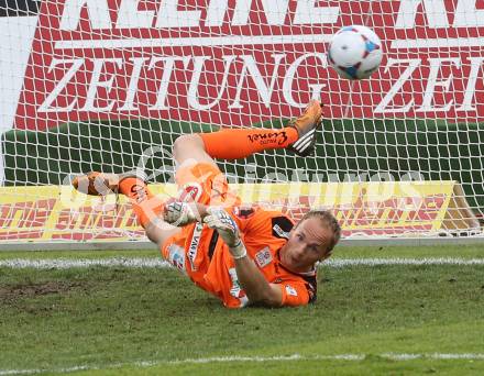 Fussball BUndesliga. RZ Pellets WAC gegen SK Puntigamer Sturm Graz.  Alexander Kofler (WAC). Wolfsberg, am 27.4.2014.
Foto: Kuess
---
pressefotos, pressefotografie, kuess, qs, qspictures, sport, bild, bilder, bilddatenbank