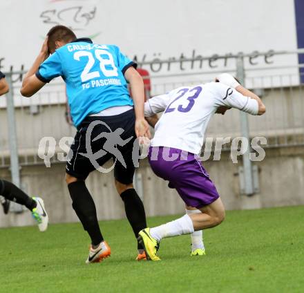 Fussball. Regionalliga. Austria Klagenfurt gegen Pasching. Patrik Eler (Austria), Duje Caleta-Car (Pasching). Klagenfurt, 30.4.2014.
Foto: Kuess
---
pressefotos, pressefotografie, kuess, qs, qspictures, sport, bild, bilder, bilddatenbank