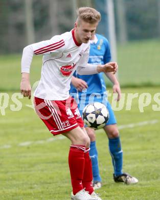 Fussball Unterliga Ost. DSG Sele Zell gegen Ludmannsdorf. Michael Krainer (Ludmannsdorf). Zell, 1.5.2014.
Foto: Kuess
---
pressefotos, pressefotografie, kuess, qs, qspictures, sport, bild, bilder, bilddatenbank