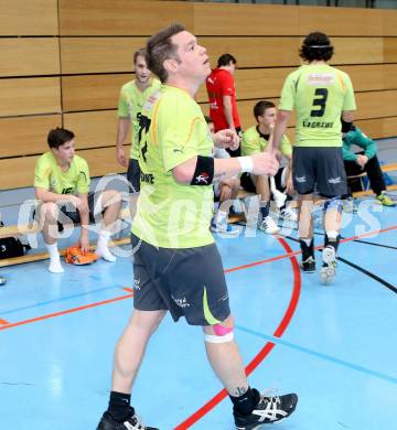 Handball Bundesliga. HC Kaernten gegen Fivers WAT Margareten. Florian Pontasch-Mueller (HCK). Viktring, am 4.5.2014.
Foto: Kuess
---
pressefotos, pressefotografie, kuess, qs, qspictures, sport, bild, bilder, bilddatenbank