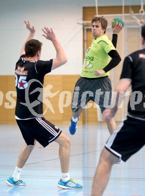 Handball Bundesliga. HC Kaernten gegen Fivers WAT Margareten. Anze Kljajic (HCK). Viktring, am 4.5.2014.
Foto: Kuess
---
pressefotos, pressefotografie, kuess, qs, qspictures, sport, bild, bilder, bilddatenbank