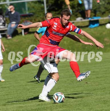 Fussball. Unterliga Ost. Ludmannsdorf gegen SG SAK Amateure 1b. Daniel Fratschko  (SAK). Ludmannsdorf, 4.5.2014
Foto: Kuess
---
pressefotos, pressefotografie, kuess, qs, qspictures, sport, bild, bilder, bilddatenbank