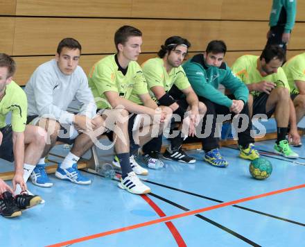 Handball Bundesliga. HC Kaernten gegen Fivers WAT Margareten. enttaeuscht (HCK). Viktring, am 4.5.2014.
Foto: Kuess
---
pressefotos, pressefotografie, kuess, qs, qspictures, sport, bild, bilder, bilddatenbank