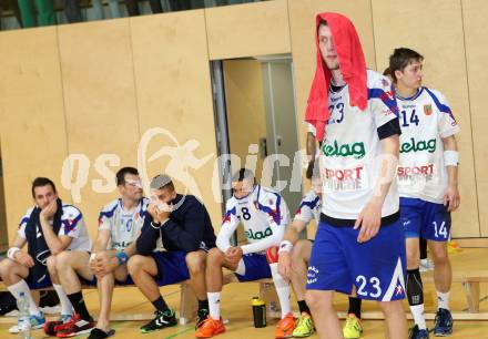 Handball HLA. SC Kelag Ferlach gegen HSG Raiffeisen Baernbach/Koeflach. 
enttaeuscht (SCF). Ferlach, am 9.5.2014.
Foto: Kuess 
---
pressefotos, pressefotografie, kuess, qs, qspictures, sport, bild, bilder, bilddatenbank