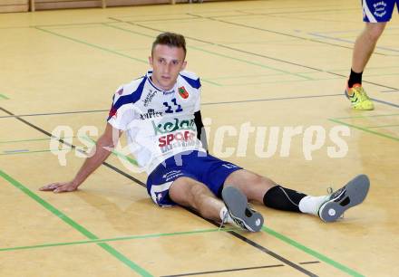 Handball HLA. SC Kelag Ferlach gegen HSG Raiffeisen Baernbach/Koeflach. 
Izudin Mujanovic (SCF). Ferlach, am 9.5.2014.
Foto: Kuess 
---
pressefotos, pressefotografie, kuess, qs, qspictures, sport, bild, bilder, bilddatenbank