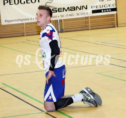 Handball HLA. SC Kelag Ferlach gegen HSG Raiffeisen Baernbach/Koeflach. 
Izudin Mujanovic (SCF). Ferlach, am 9.5.2014.
Foto: Kuess 
---
pressefotos, pressefotografie, kuess, qs, qspictures, sport, bild, bilder, bilddatenbank