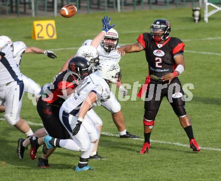 America Football. Carinthian Lions gegen Blue Devils Dornbirn. Philipp Garcia (Lions). Klagenfurt, 10.5.2014.
Foto: Kuess
---
pressefotos, pressefotografie, kuess, qs, qspictures, sport, bild, bilder, bilddatenbank