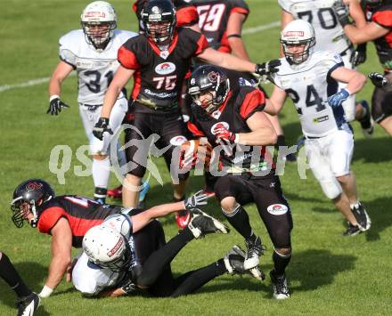 America Football. Carinthian Lions gegen Blue Devils Dornbirn. Pico Rabitsch (Lions). Klagenfurt, 10.5.2014.
Foto: Kuess
---
pressefotos, pressefotografie, kuess, qs, qspictures, sport, bild, bilder, bilddatenbank