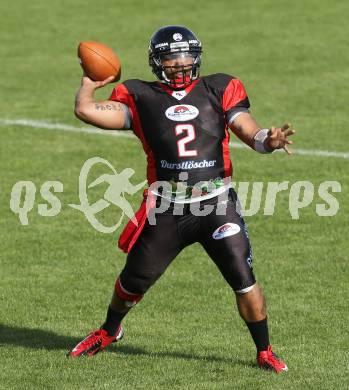 America Football. Carinthian Lions gegen Blue Devils Dornbirn. Philipp Garcia (Lions). Klagenfurt, 10.5.2014.
Foto: Kuess
---
pressefotos, pressefotografie, kuess, qs, qspictures, sport, bild, bilder, bilddatenbank