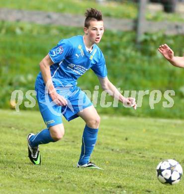 Fussball Unterliga Ost. DSG Sele Zell gege St. Michael/Bleiburg. Alessandro Oraze (Zell). Zell, am 11.5.2014.
Foto: Kuess
---
pressefotos, pressefotografie, kuess, qs, qspictures, sport, bild, bilder, bilddatenbank