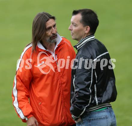 Fussball. Kaerntner Liga. Koettmannsdorf gegen Maria Saal. Trainer Rudolf Perz, Ferdinand Kordesch (Koettmannsdorf). Koettmannsdorf, 11.5.2014.
Foto: Kuess
---
pressefotos, pressefotografie, kuess, qs, qspictures, sport, bild, bilder, bilddatenbank