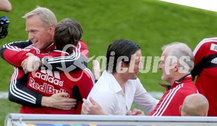 Fussball. OEFB Samsung Cup. Finale. Red Bull Salzburg gegen SKN St. Poelten. Trainer Roger Schmidt,  (Salzburg). Klagenfurt, 18.6.2014.
Foto: Kuess
---
pressefotos, pressefotografie, kuess, qs, qspictures, sport, bild, bilder, bilddatenbank