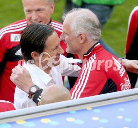 Fussball. OEFB Samsung Cup. Finale. Red Bull Salzburg gegen SKN St. Poelten. Trainer Roger Schmidt,  (Salzburg). Klagenfurt, 18.6.2014.
Foto: Kuess
---
pressefotos, pressefotografie, kuess, qs, qspictures, sport, bild, bilder, bilddatenbank