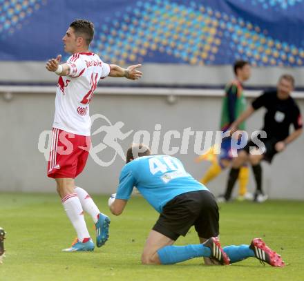 Fussball. OEFB Samsung Cup. Finale. Red Bull Salzburg gegen SKN St. Poelten. Torjubel Soriano Casas Jonatan (Salzburg). Klagenfurt, 18.6.2014.
Foto: Kuess
---
pressefotos, pressefotografie, kuess, qs, qspictures, sport, bild, bilder, bilddatenbank