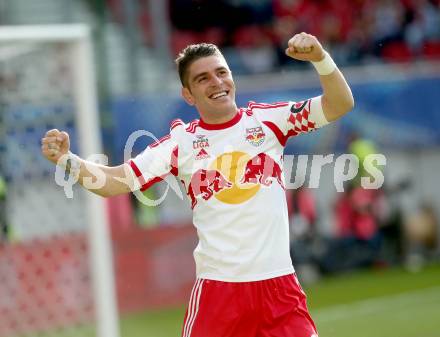 Fussball. OEFB Samsung Cup. Finale. Red Bull Salzburg gegen SKN St. Poelten. Torjubel Soriano Casas Jonatan (Salzburg). Klagenfurt, 18.6.2014.
Foto: Kuess
---
pressefotos, pressefotografie, kuess, qs, qspictures, sport, bild, bilder, bilddatenbank