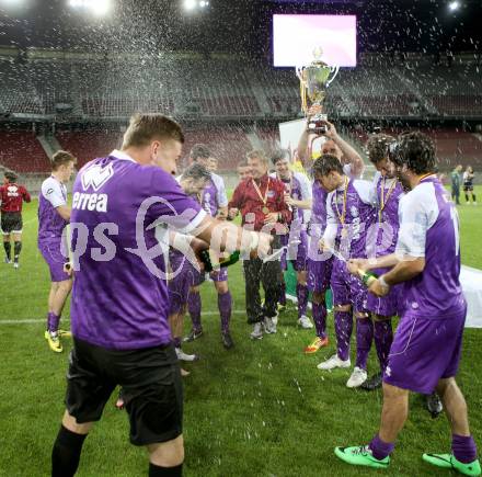 Fussball KFV Cup. Finale. SK Austria Klagenfurt gegen Lendorf. Jubel (Klagenfurt). KLagenfurt, am 20.5.2014.
Foto: Kuess
---
pressefotos, pressefotografie, kuess, qs, qspictures, sport, bild, bilder, bilddatenbank