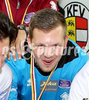 Fussball KFV Cup. Finale. SK Austria Klagenfurt gegen Lendorf. Patrick Christian Boeck (Klagenfurt). KLagenfurt, am 20.5.2014.
Foto: Kuess
---
pressefotos, pressefotografie, kuess, qs, qspictures, sport, bild, bilder, bilddatenbank