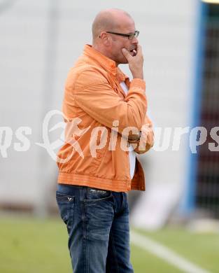 Fussball Regionalliga. SAK gegen Vorwaerts Steyr.  Trainer Helmut Kraft (Steyr). Welzenegg, am 23.5.2014.
Foto: Kuess
---
pressefotos, pressefotografie, kuess, qs, qspictures, sport, bild, bilder, bilddatenbank