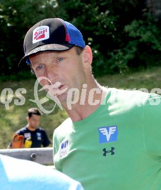 Schi Nordisch. Schispringen. Training OESV Nationalteam. Heinz Kuttin. Villacher Alpenarena, am 27.5.2014.
Foto: Kuess
---
pressefotos, pressefotografie, kuess, qs, qspictures, sport, bild, bilder, bilddatenbank