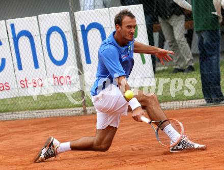 Tennis. Bundesliga Herren, Sportunion Klagenfurt 1 gegen SGS Spittal an der Drau 1.  Ante Pavic (Union). Klagenfurt, am 31.5.2014.
Foto: Kuess
---
pressefotos, pressefotografie, kuess, qs, qspictures, sport, bild, bilder, bilddatenbank