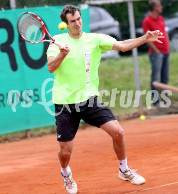 Tennis. Bundesliga Herren, Sportunion Klagenfurt 1 gegen SGS Spittal an der Drau 1.  Jan Hernych (Spittal). Klagenfurt, am 31.5.2014.
Foto: Kuess
---
pressefotos, pressefotografie, kuess, qs, qspictures, sport, bild, bilder, bilddatenbank