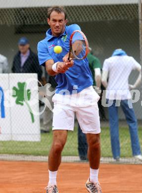 Tennis. Bundesliga Herren, Sportunion Klagenfurt 1 gegen SGS Spittal an der Drau 1.  Ante Pavic (Union). Klagenfurt, am 31.5.2014.
Foto: Kuess
---
pressefotos, pressefotografie, kuess, qs, qspictures, sport, bild, bilder, bilddatenbank